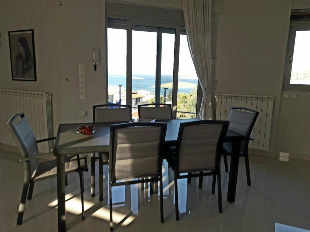 Seaview Pool Villa Near Beach And Athens Airport Pórto Ráfti Dış mekan fotoğraf