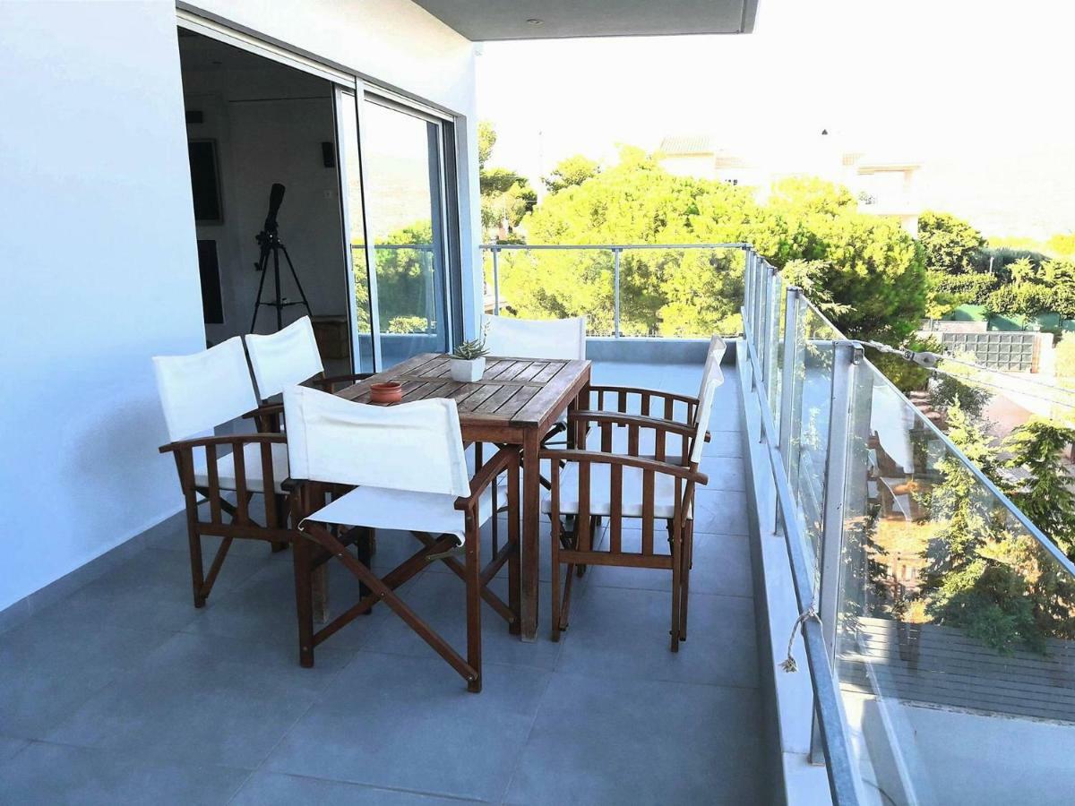Seaview Pool Villa Near Beach And Athens Airport Pórto Ráfti Dış mekan fotoğraf
